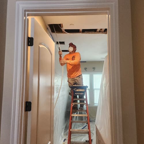 G & W crew completing an organized whole-home repipe