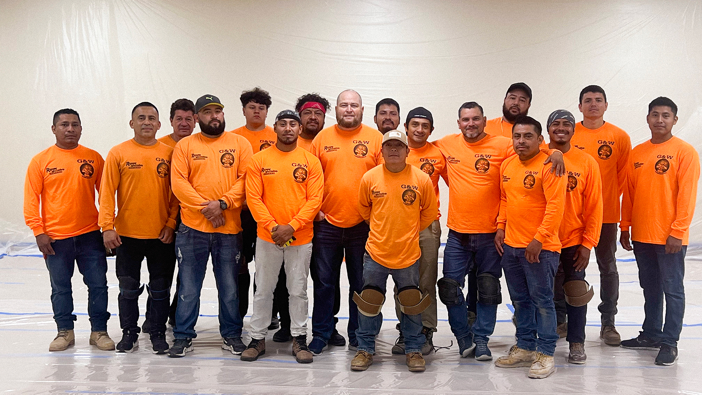 G & W Plumbing team